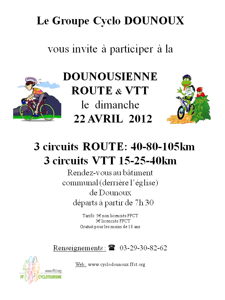 Affiche Dounousienne 2012