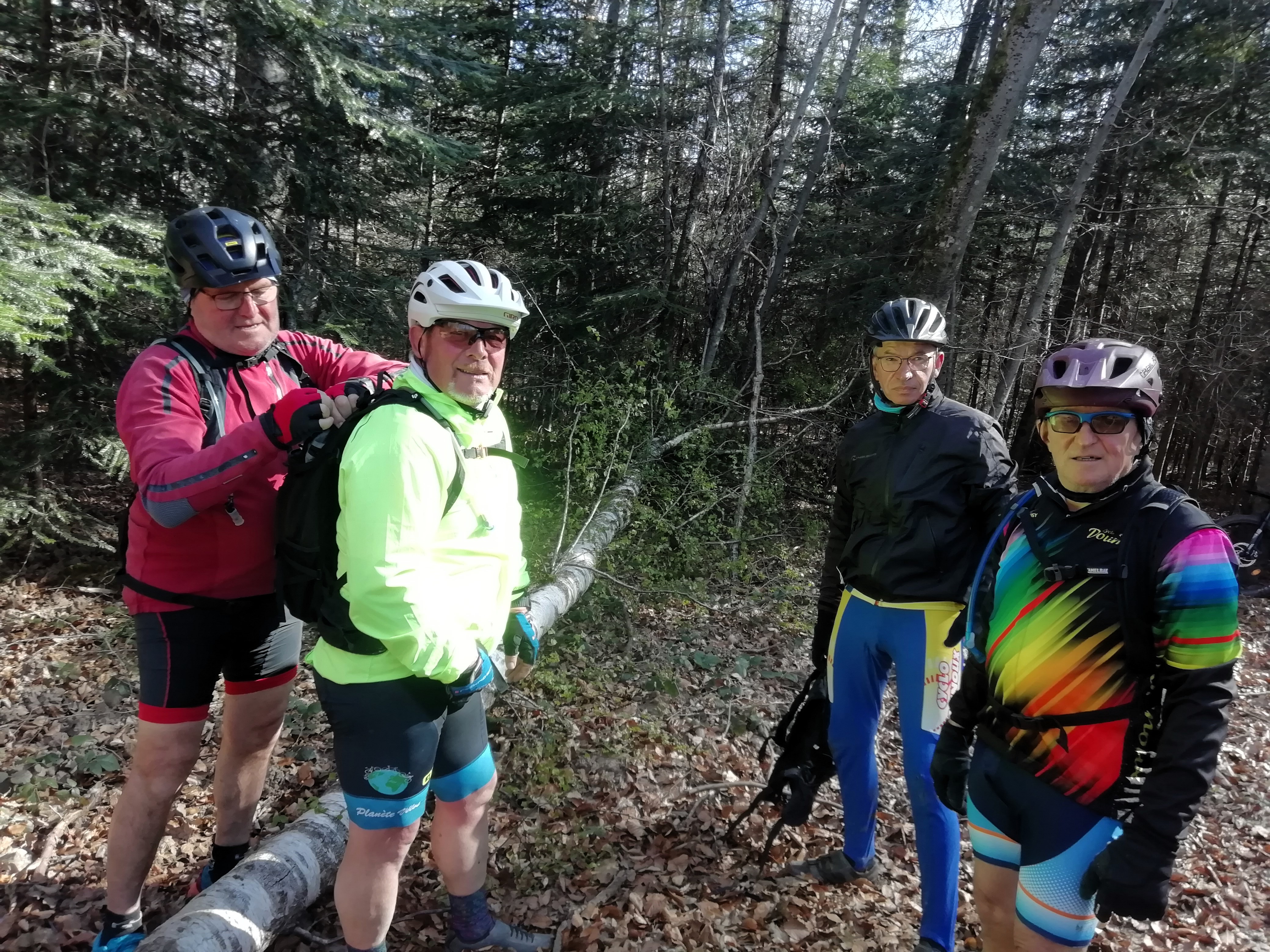 Reconnaissance 45 km VTT Dounousienne samedi matin 12 avril 2025 (2)