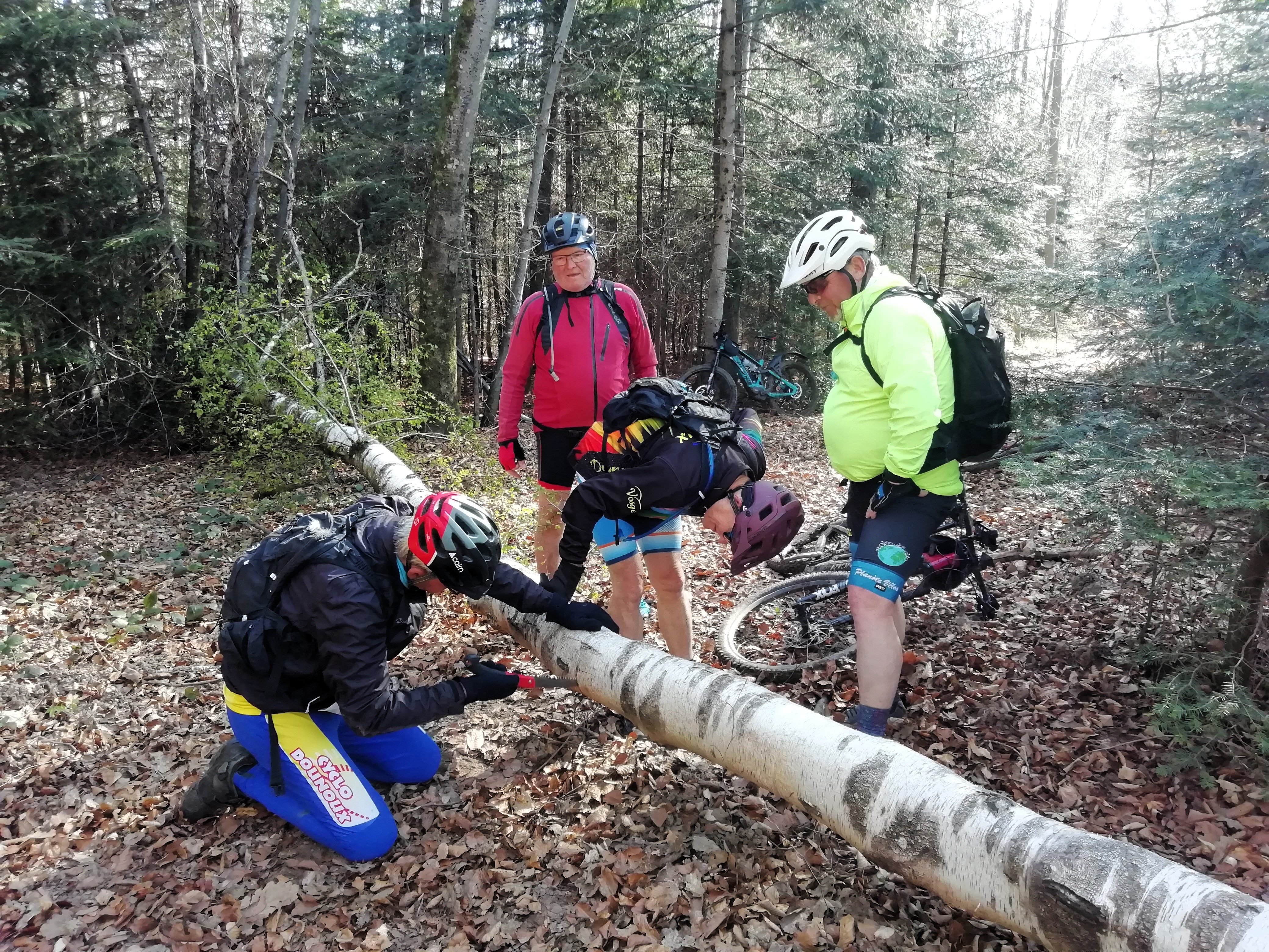 Reconnaissance 45 km VTT Dounousienne samedi matin 12 avril 2025 (3)