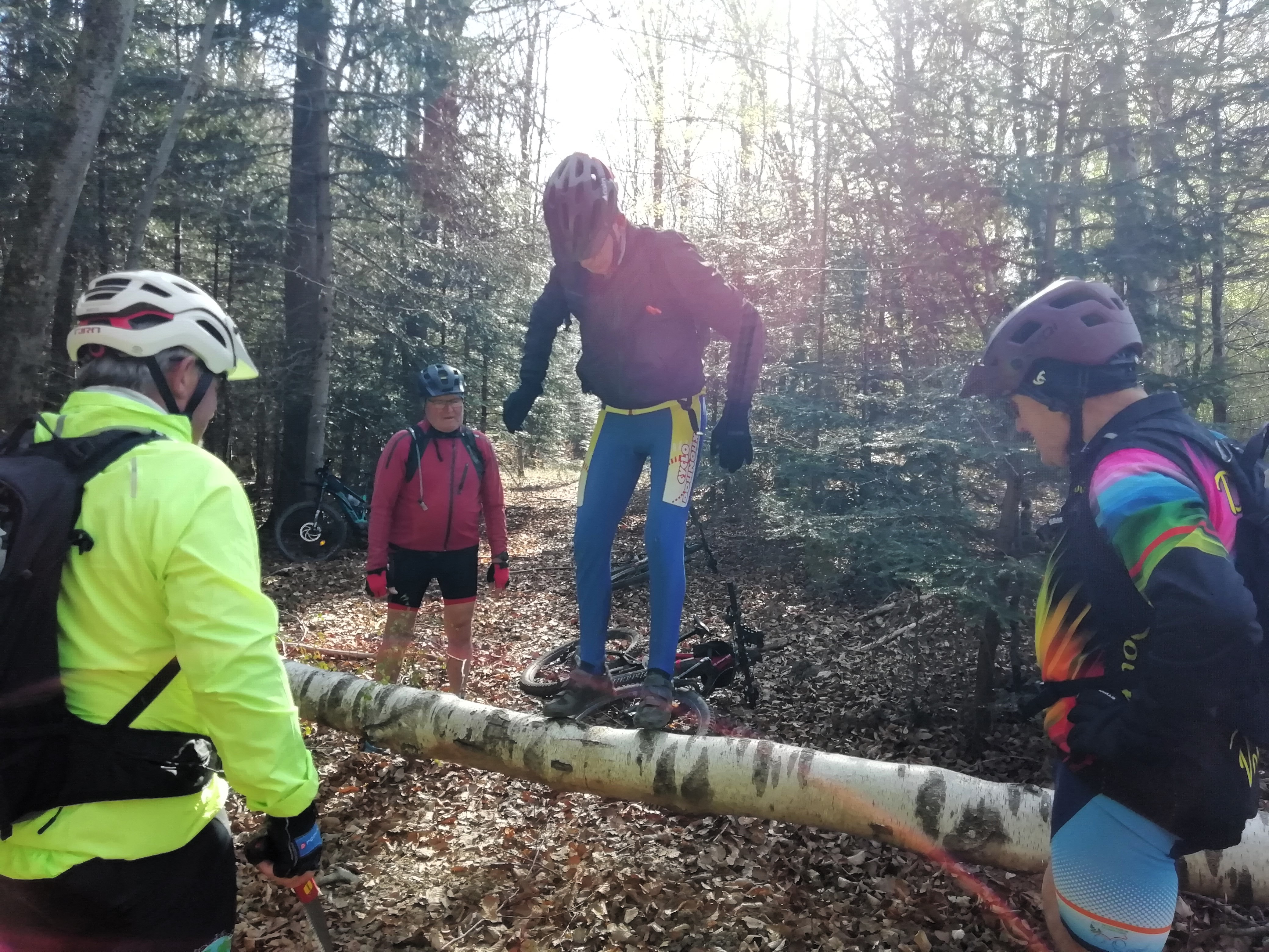 Reconnaissance 45 km VTT Dounousienne samedi matin 12 avril 2025 (4)